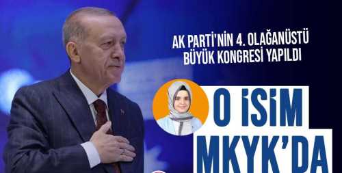 Çorum Valisi Zülkif Dağlı'nın Kızı Sevde Sena Dağlı AK Parti MKYK’da yer aldı