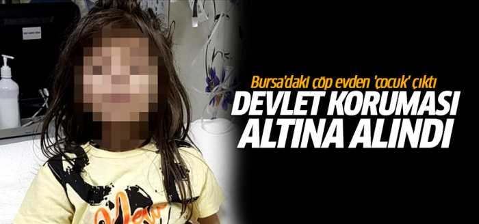 Çöp evde bulunan Çocuğuna devlet koruması geldi