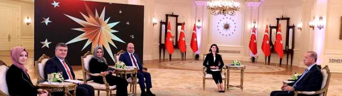 Cumhurbaşkanı Erdoğan TRT ortak yayında konuştu