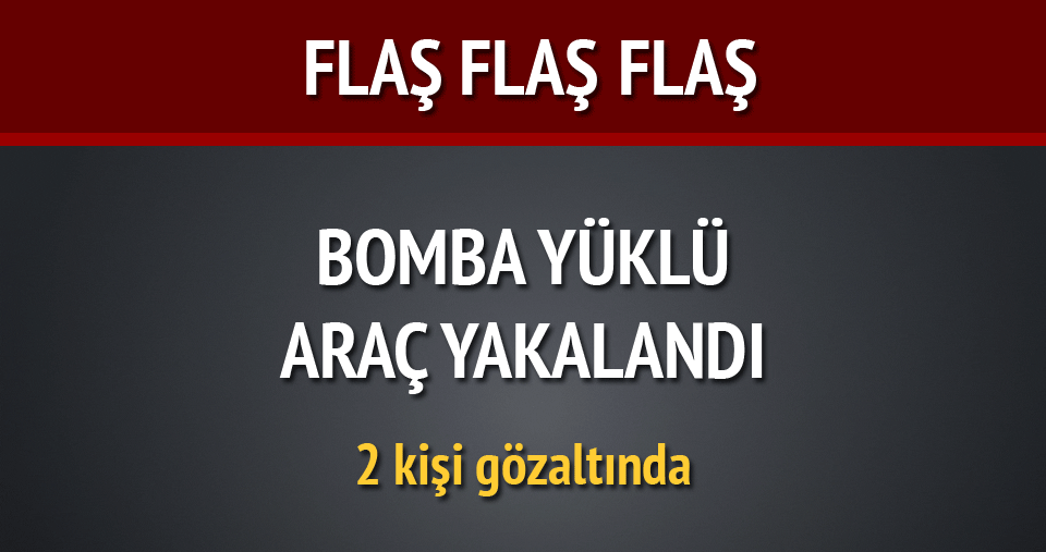 Diyarbakır'da son anda bomba yüklü araç yakalandı
