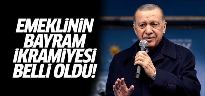 Emeklinin bayram ikramiyesi 3 BİN TL oldu!