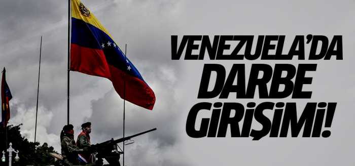 Venezuela'da küçük bir darbe girişimi oldu