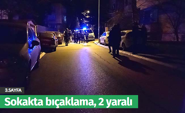 2 Kişi para vermeyince bıçaklandı!