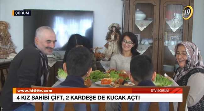4 Kız sahibi Aile 2 Kardeşe de koruyucu aile oldu