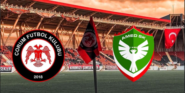 Ahlatçı Çorum FK - Amedspor Maçı  Canlı