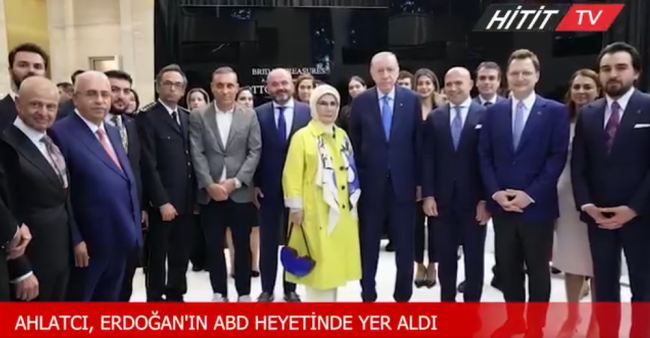 Ahlatçı Erdoğan'ın ABD  Heyetinde Yer Aldı