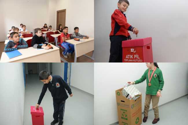 Atık pilleri ayrı toplayalım, dünyamızın pili bitmesin