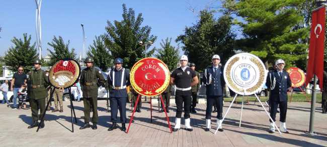Büyük Zaferin 101.Yıl dönümü Çorum'da Kutlandı