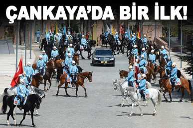 Çankaya Köşkü'nde bir ilk Yaşandı
