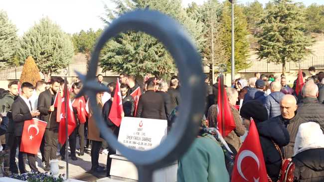 Çorum'da “Şehitlere Saygı” yürüyüşü düzenlendi!