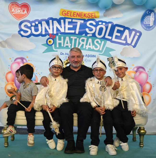 Çorum'da 158 Çocuk sünnet oldu