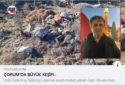 Çorum'da Büyük Keşif  