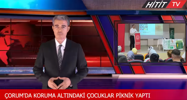 Çorum'da Koruma Altındaki Çocuklarla Piknik Yaptılar