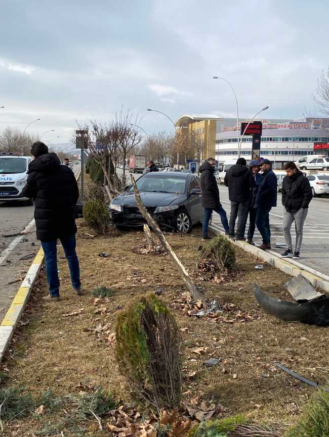 Çorum’da zincirleme trafik kazası  oldu