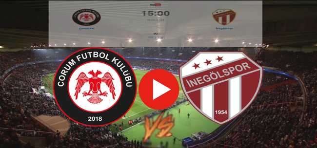 Çorum FK - İnegölspor Maçı 