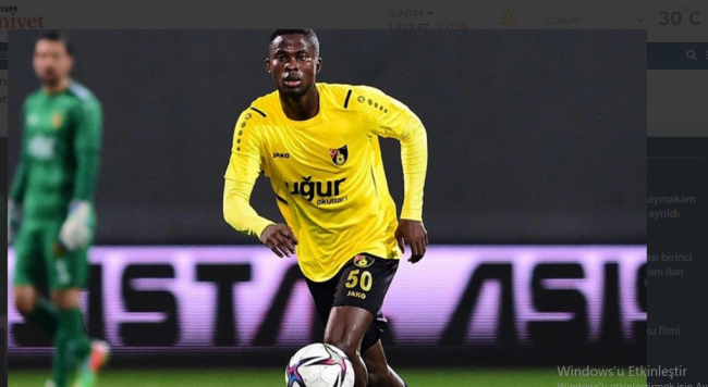 Çorum FK İstanbulspor’un Genç İsmi Ologo ile Anlaştı