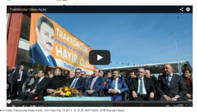 Çorum Traktörcüler Sitesi Törenle hizmete açıldı