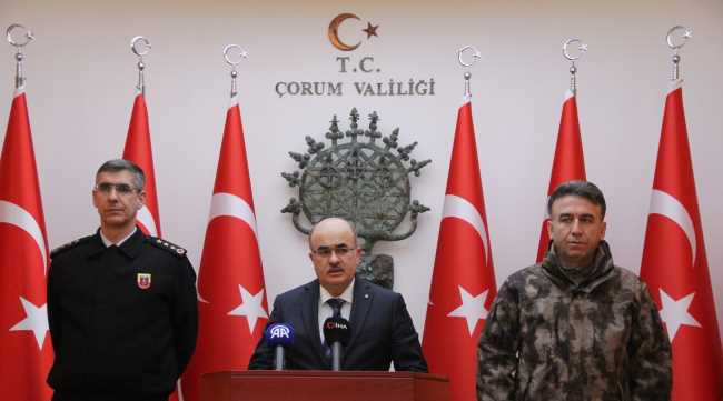 Çorum Valisi Doç. Dr. Zülkif DAĞLI Kamuoyunu Bilgilendirdi