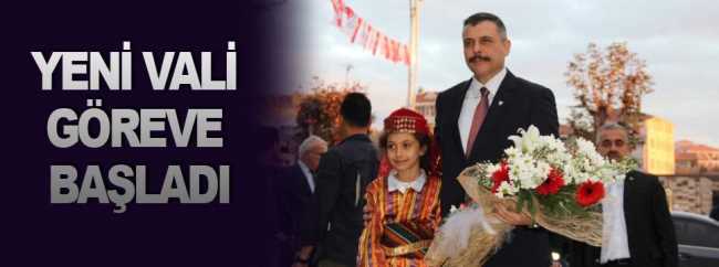 Çorum Valisi Mustafa Çiftçi göreve başladı