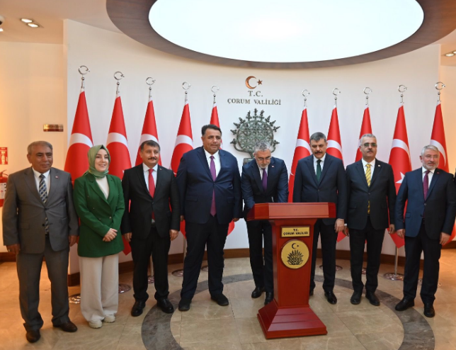 ÇSGB Vedat Işıkhan’ın Çorum Ziyareti başladı