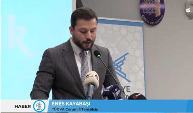 Cumhurbaşkanı Başdanışmanı Doç. Dr. Mücahit KüçükYılmaz Çorum'da