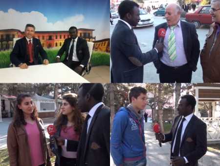 Elvan Şimşek İSMAEL KABORE'ye  ÇORUM'DA RÖPORTAJ YAPTIRIRSA 