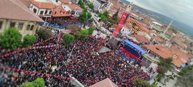 Mansur Yavaş bugün Çorum’da konuştu