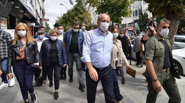 Muharrem İnce, Çorum’da vatandaşlarla görüştü