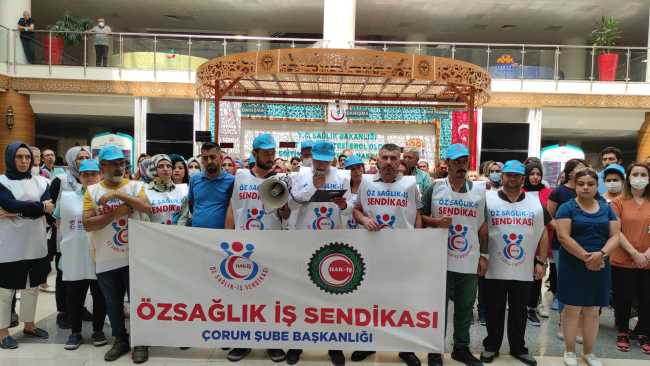 ÖZ-Sağlık- İş  Sendakikası İddiaları yalanladı