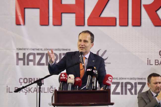 Yeniden Refah Partisi Çorum İl Başkanlığının 2. Olağan Kongresi