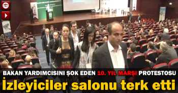 "10. YIL MARŞINA TAKILIP KALAN İNSANLAR" SÖZÜ TEPKİYLE KARŞILANDI