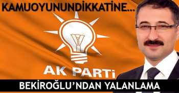“AK Parti’den O Habere yalanlama”