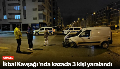 "Çorum'da Kavşakta Kaza 3 Yaralı!