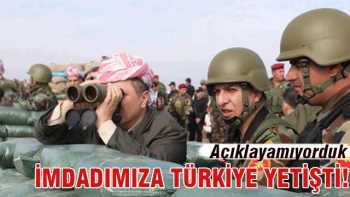 'İmdadımıza Türkiye yetişti'