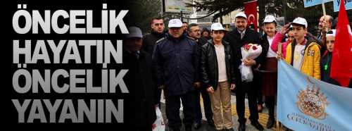 "Öncelik Hayatın, Öncelik Yayanın" Kampanyası