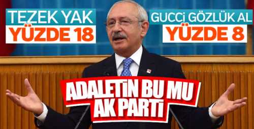 "TEZEK YAK, YÜZDE 18"