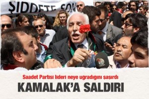 SP GENEL BAŞKANI KAMALAK'A SALDIRI