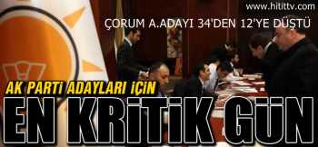 1.Mülakat Sonrası Aday Adayı Sayısı 12'ye düştü 