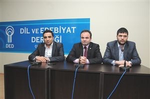 DED'de "Gençlerle Baş başa" programı