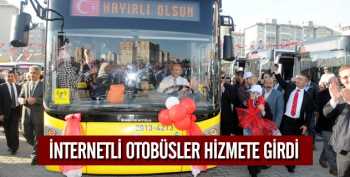110 tane İnternetli  İETT otobüsü hizmete girdi