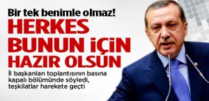 Başbakan AK Parti teşkilatlarına 2 talimat verdi