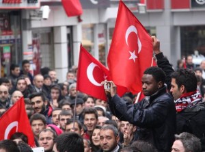 Samsun'a sıçradı!