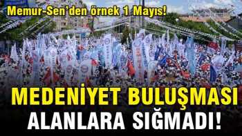 1Mayıs Barış içinde  Böyle Kutlanır