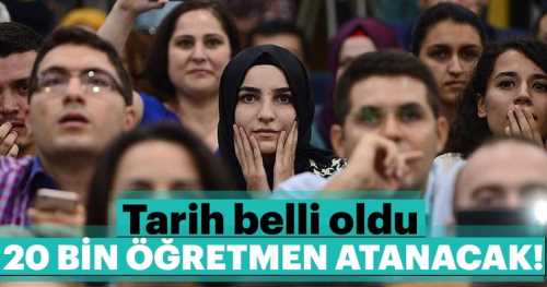 20 bin sözleşmeli öğretme atama 