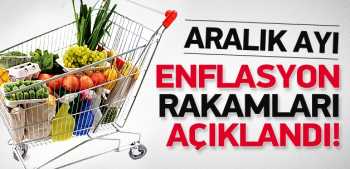 2013 Aralık ayı enflasyon rakamları açıklandı