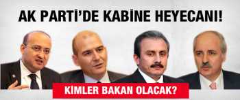 2014'de Yeni kabinede kimler olacak?
