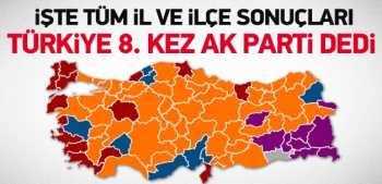 2014 TÜRKİYE İl İl, İlçe,ilçe Seçim sonuçları yerel seçim sonuçları