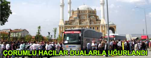 2016 yılı hac kafilesi dualarla yola çıktı.