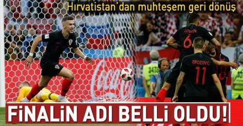 2018 Finalin adı Fransa - Hırvatistan