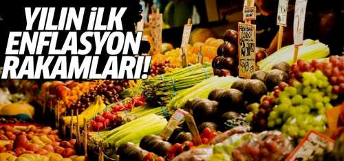 2019 Yılının ilk enflasyon rakamları! 